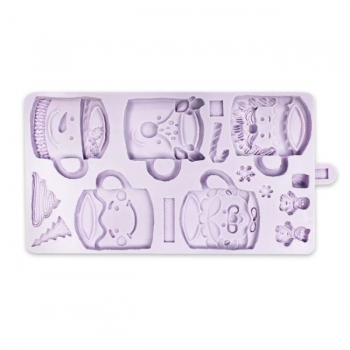 Silicone Mould - Festive Mugs